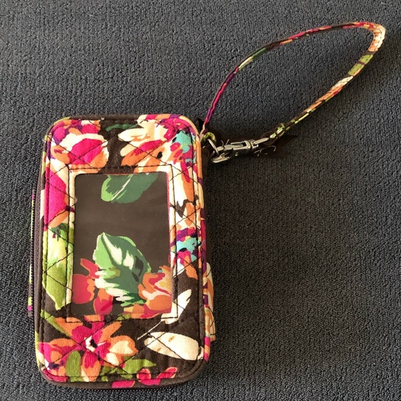 Vera Bradley English Rose Wristlet - Picture 1 of 4